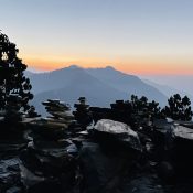 wonderful view from poon hill
